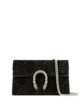 Load image into Gallery viewer, Gucci Black Dionysus Gg Velvet Super Mini Bag
